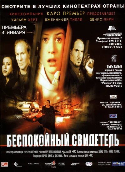 Постер: Беспокойный свидетель